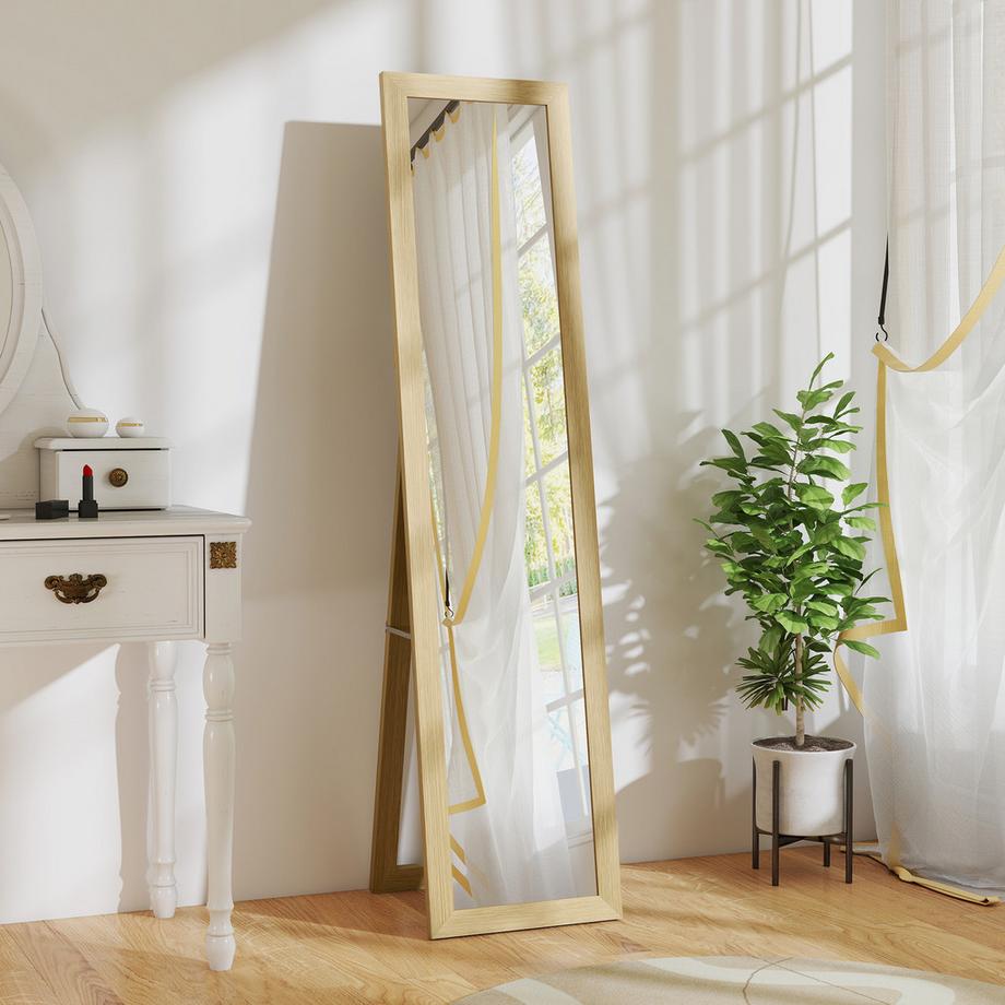 HOMCOM Miroir en pied  