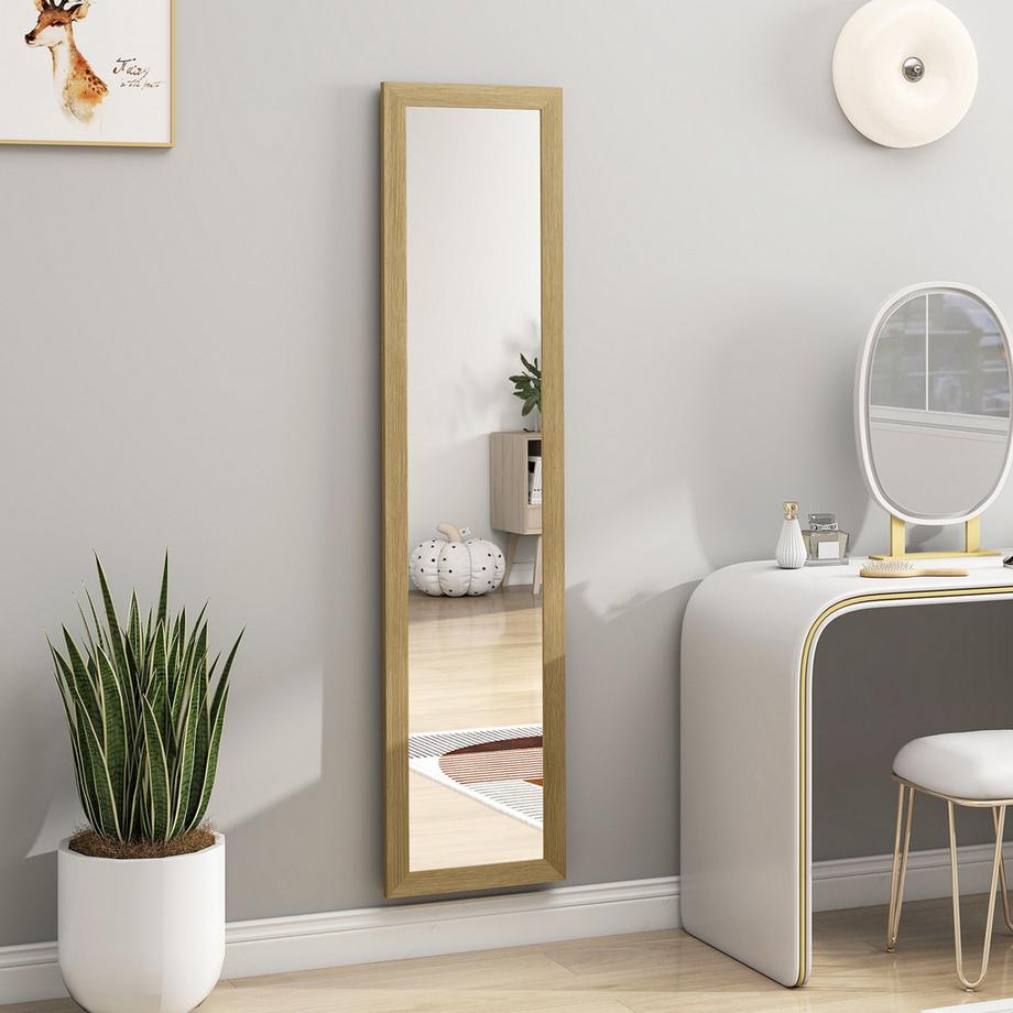 HOMCOM Miroir en pied  
