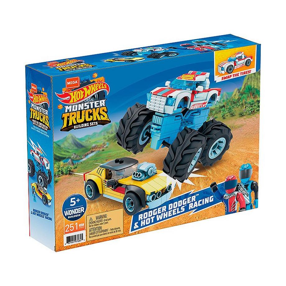 Hot Wheels Rodger Dodger & Hot Wheels Racing (251Teile)