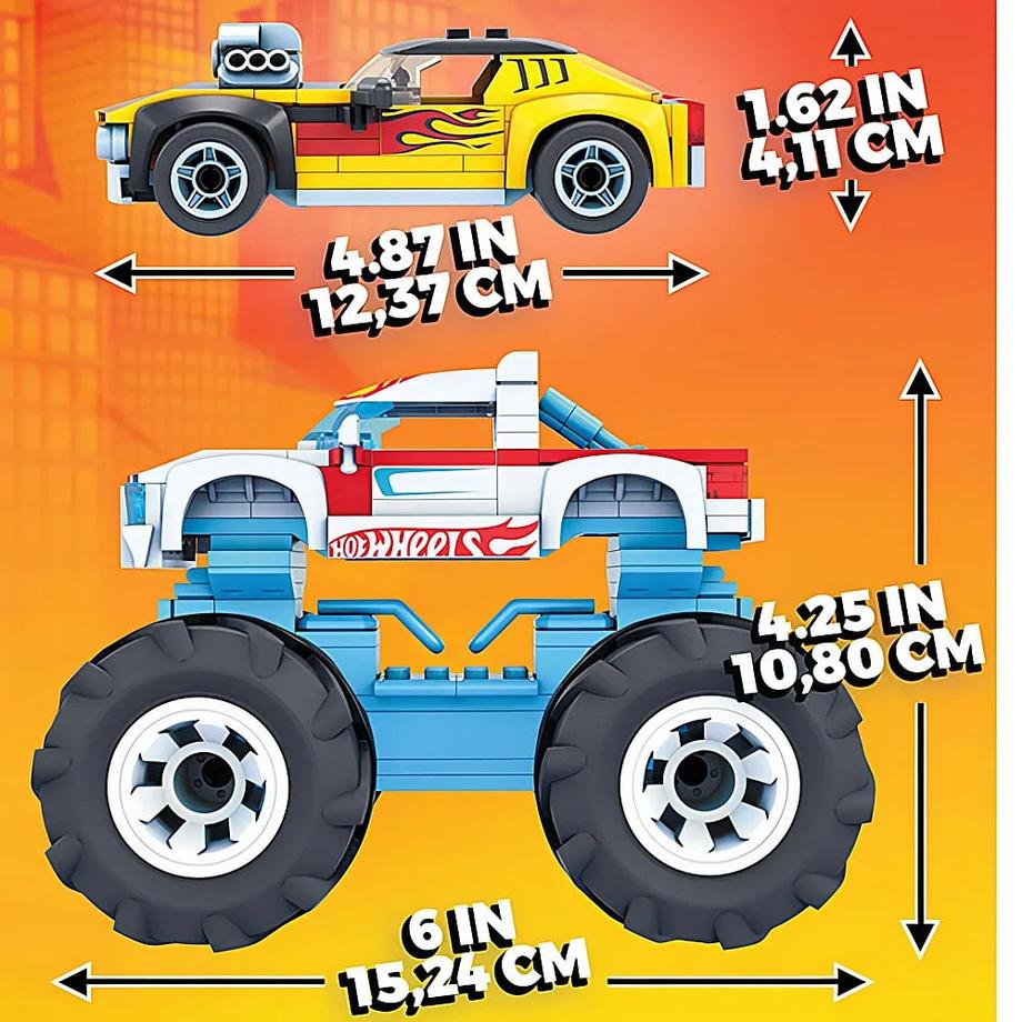 Mega Construx  Hot Wheels Rodger Dodger & Hot Wheels Racing (251Teile) 
