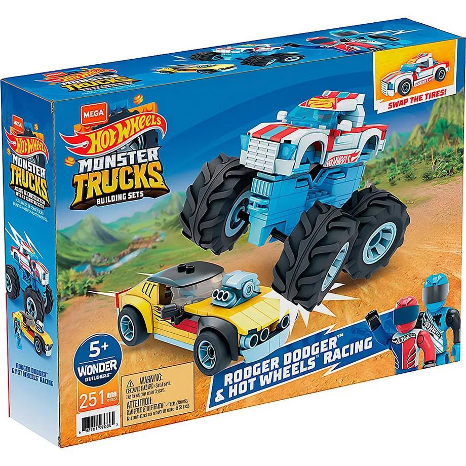 Hot Wheels Rodger Dodger & Hot Wheels Racing (251Teile)