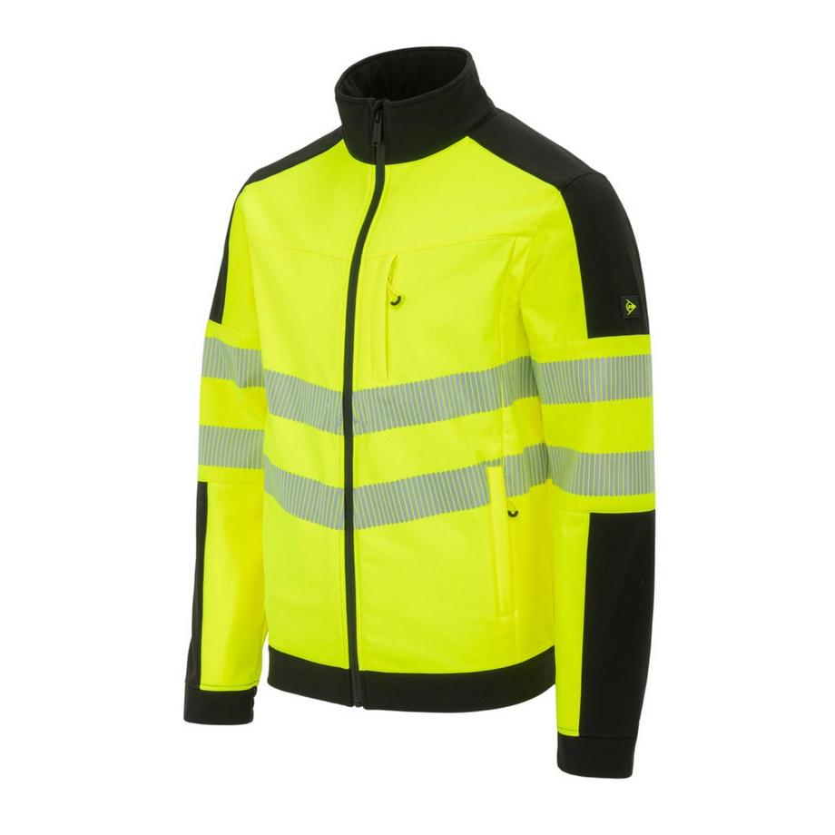 Dunlop Giacca Soft Shell Alta Visibilità  