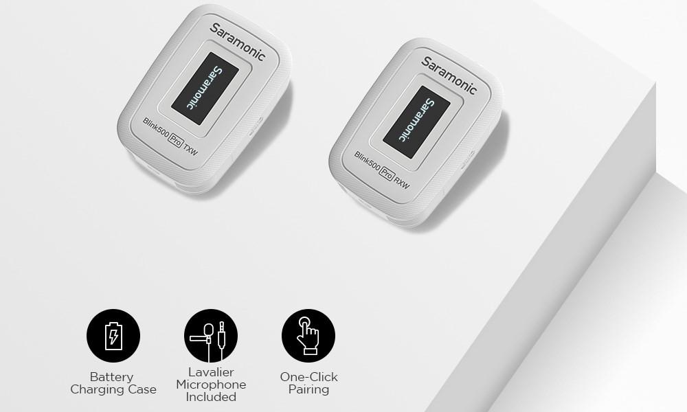 Saramonic  Blink500 Pro B1W, Mikrofonsystem - weiss 