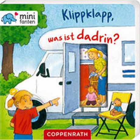 minifanten 33: Klippklapp, was ist dadrin? Schuld, Kerstin M. (Illustrationen) Gebundene Ausgabe 