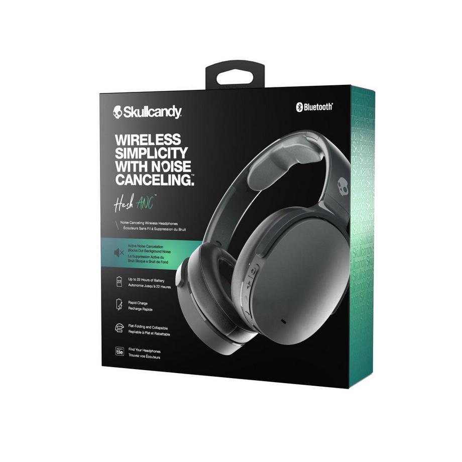 SKULLCANDY  Skullcandy Hesh ANC Kopfhörer Verkabelt & Kabellos Kopfband AnrufeMusik USB Typ-C Bluetooth Schwarz 
