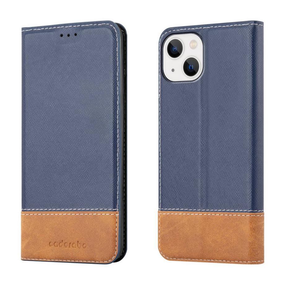 Cadorabo  Housse compatible avec Apple iPhone 14 PLUS - Coque de protection avec fermeture magnétique, fonction de support et compartiment pour carte 