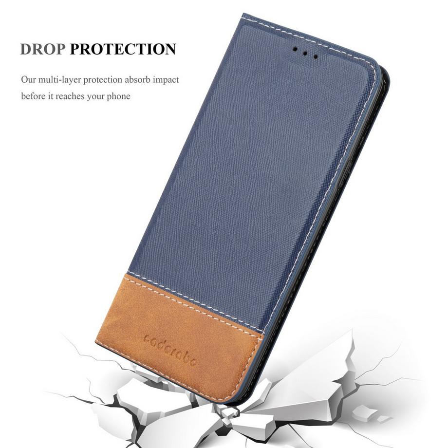 Cadorabo  Housse compatible avec Apple iPhone 14 PLUS - Coque de protection avec fermeture magnétique, fonction de support et compartiment pour carte 