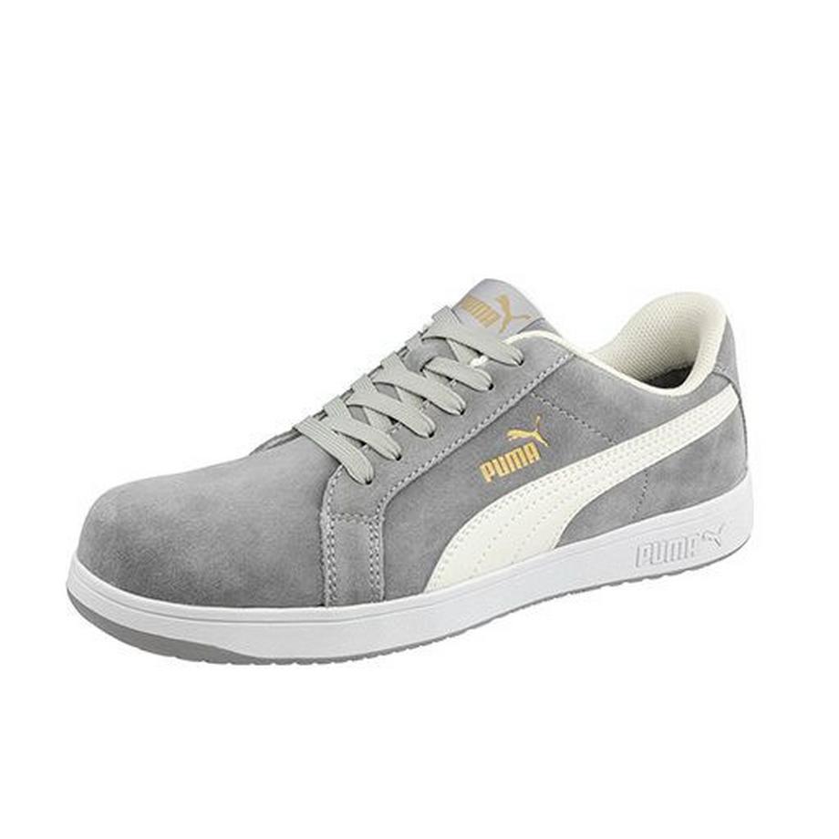 PUMA Safety  Sicherheitsschuh Iconic Suede grey 