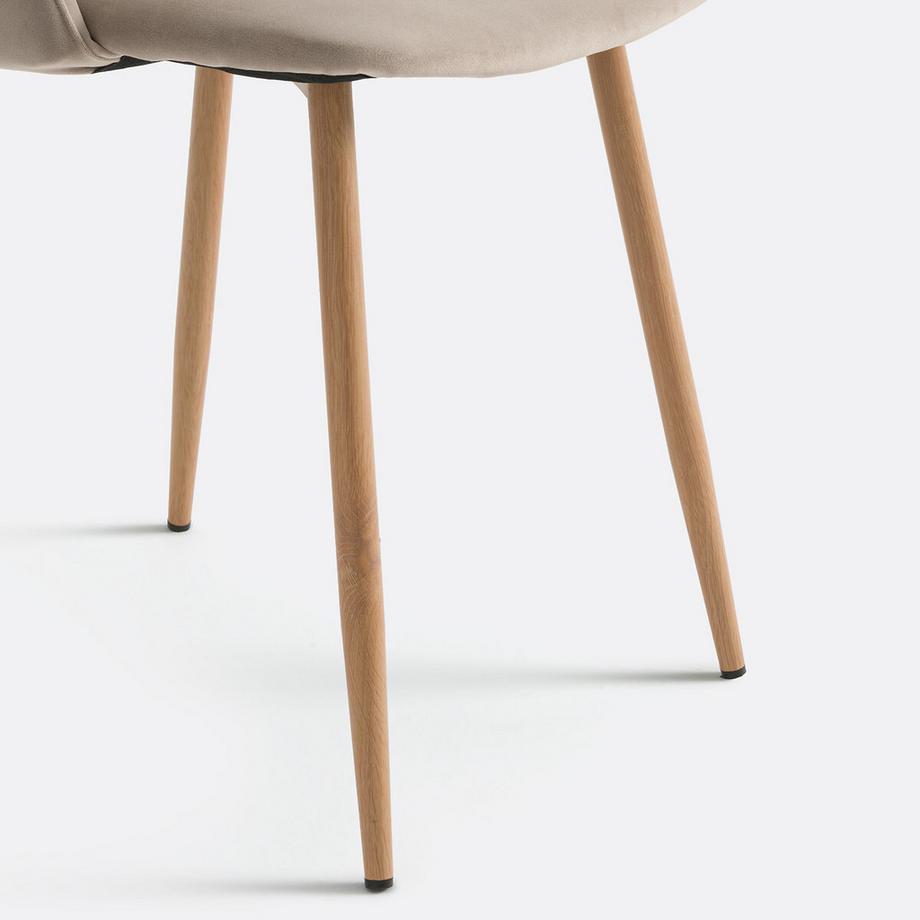 La Redoute Intérieurs 2er-Set Esszimmerstühle Lavergne  