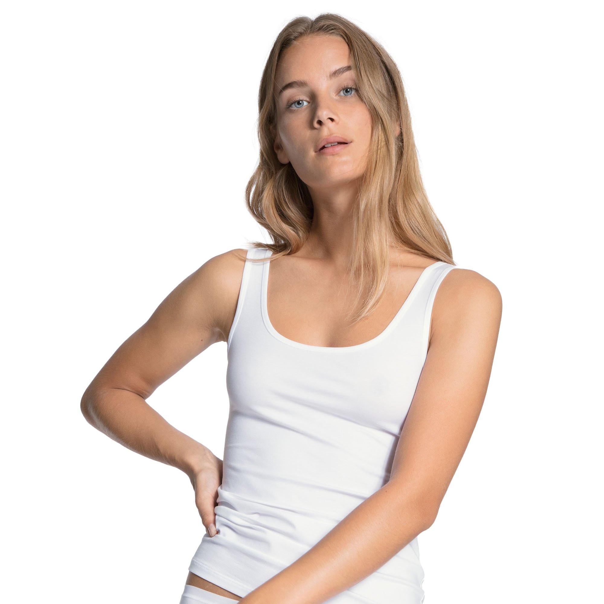 CALIDA Natural Comfort Stretch Canotta Confezione da 2  