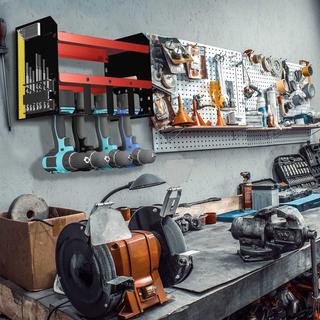 B2X Portautensili da parete per 4 cacciaviti a batteria  