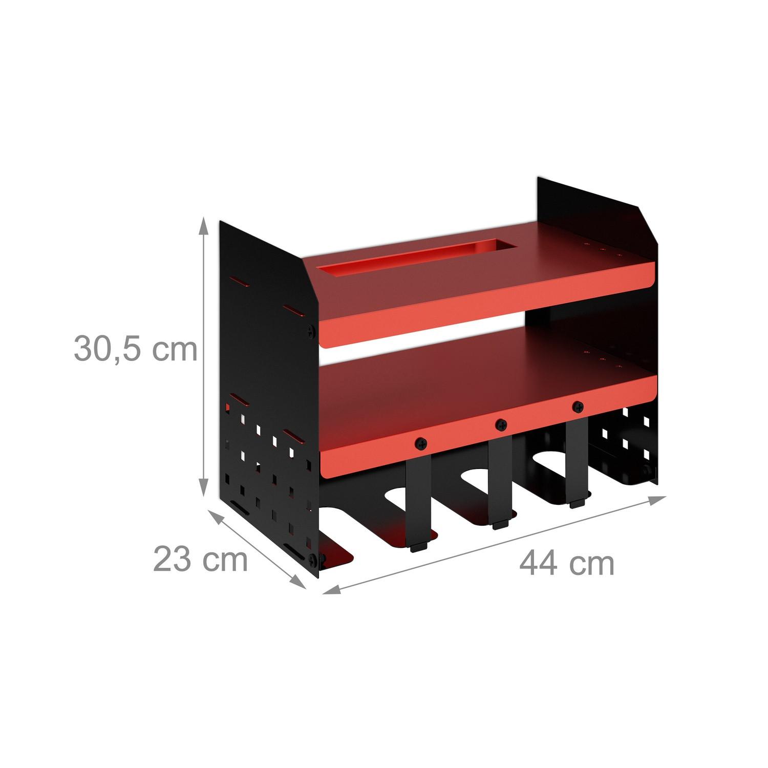 B2X Portautensili da parete per 4 cacciaviti a batteria  