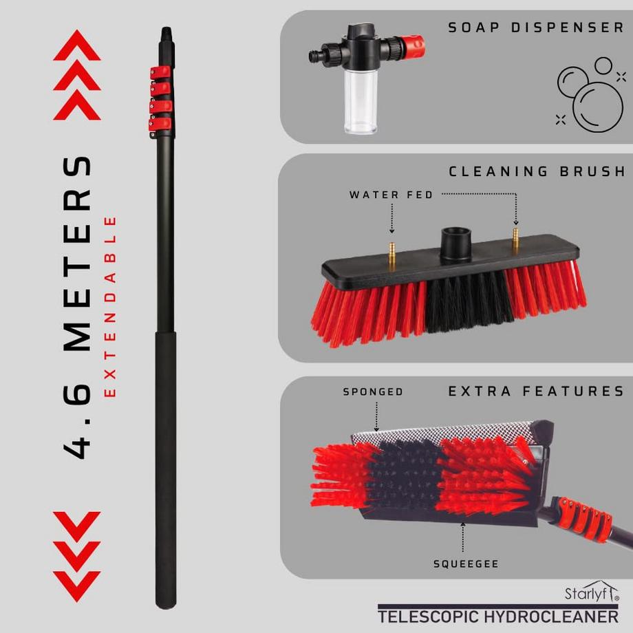STARLYF Telescopic Hydrocleaner  