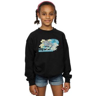 MARVEL  S.H.I.E.L.D. Hellicarrier Protecting The Skies Sweatshirt 