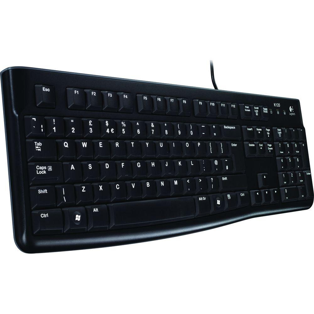 Logitech  K120 - Clavier - USB - Suisse 