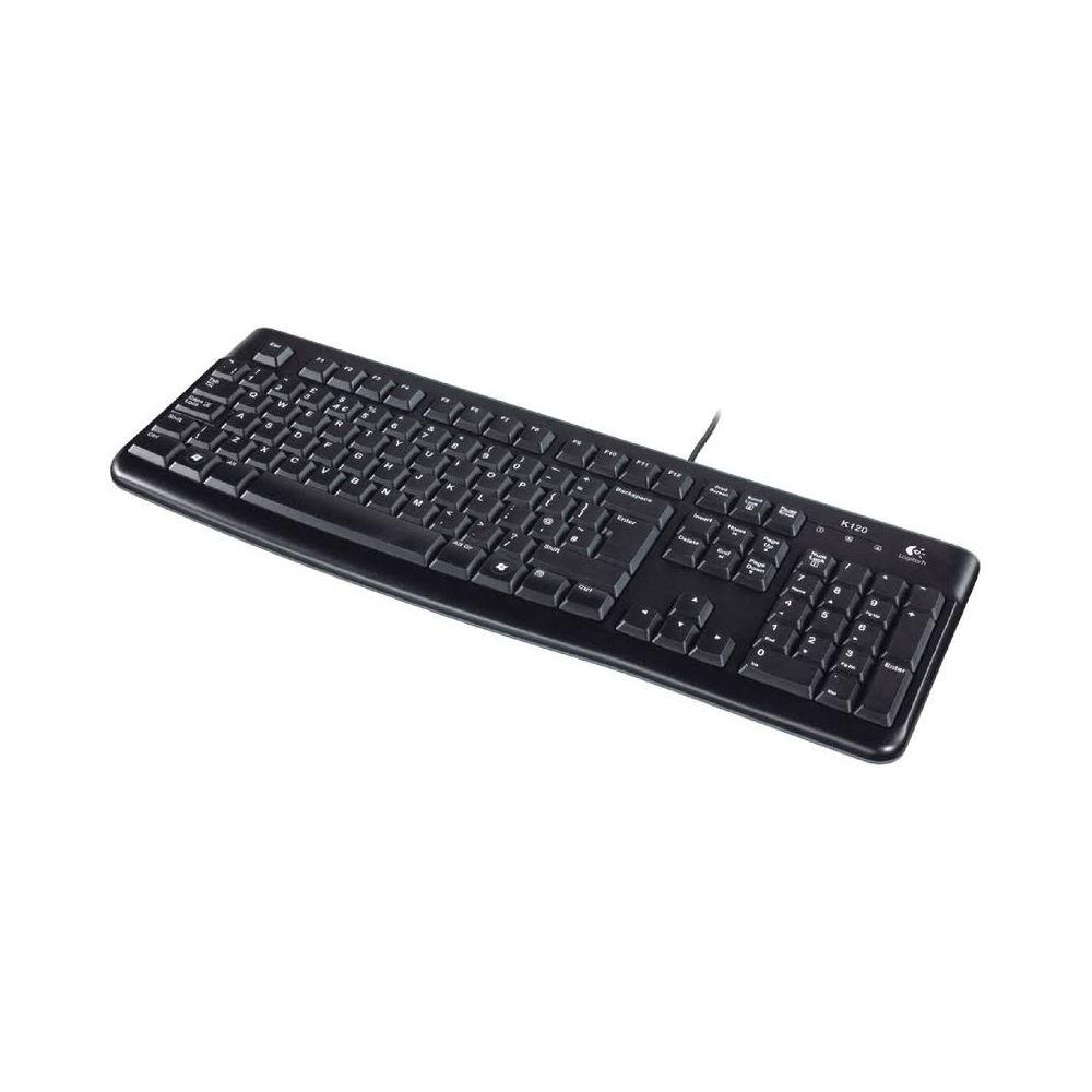 Logitech  K120 - Clavier - USB - Suisse 