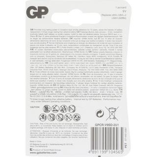 GP Batteries  Lithium 9 V (CR-V9) 