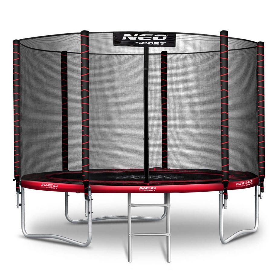 B2X  6ft/183cm Gartentrampolin mit Außennetz und Leiter Neo-Sport 