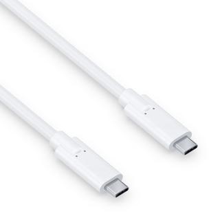 PureLink  IS2510-015 câble USB 1,5 m USB 3.2 Gen 2 (3.1 Gen 2) USB C Blanc 