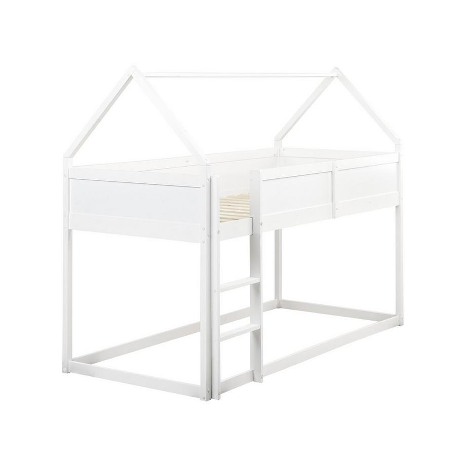 Beliani Letto a mezza altezza en Legno di pino Scandinavo DIENNE  