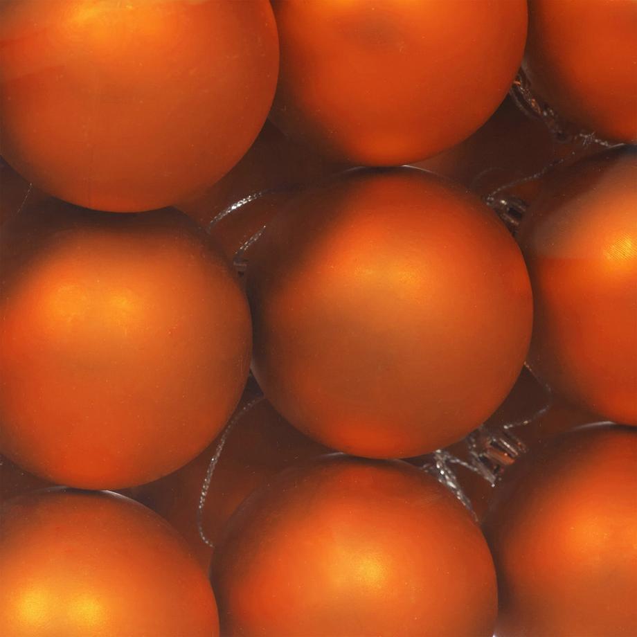 Northix Set di palline di Natale opache, confezione da 50  