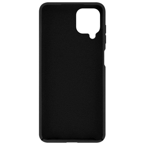 Avizar  Coque Samsung A12 Soyeux Noir 