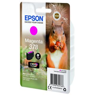 EPSON  EPSON Tintenpatrone 378 magenta T378340 XP-8500/8505/15000 360 Seiten 