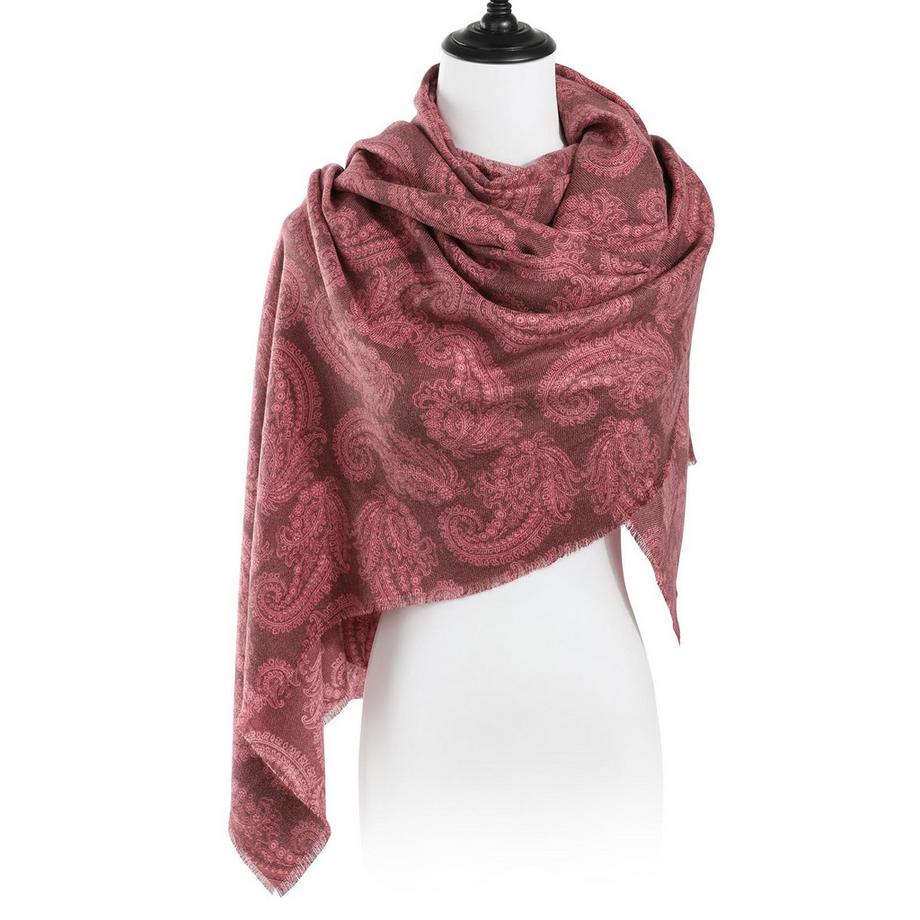 Only-bags.store Sciarpa Lunga Stampata Morbida e Calda  