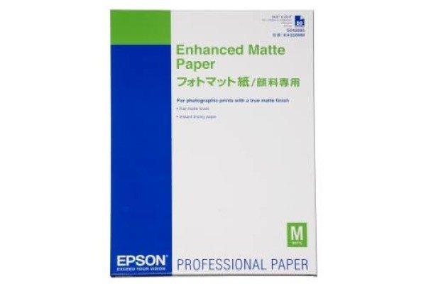 EPSON EPSON Enhanced Matte Paper A2 S042095 Stylus Pro 4000 192g 50 Blatt  