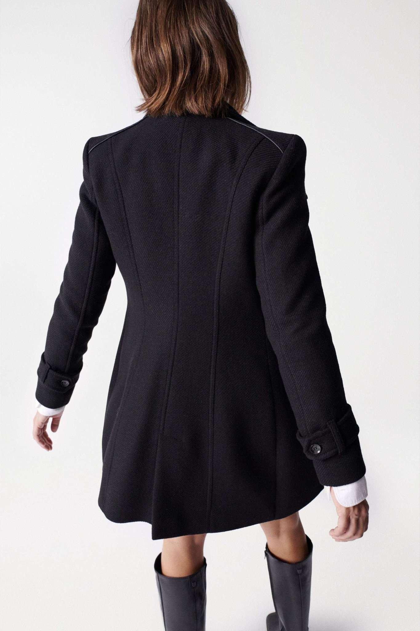 Salsa  Veste légère Grace Long Woolen Coat 