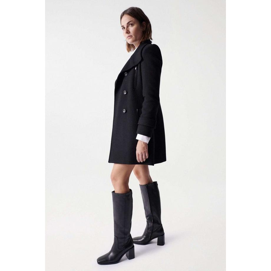 Salsa Grace Long Woolen Coat  