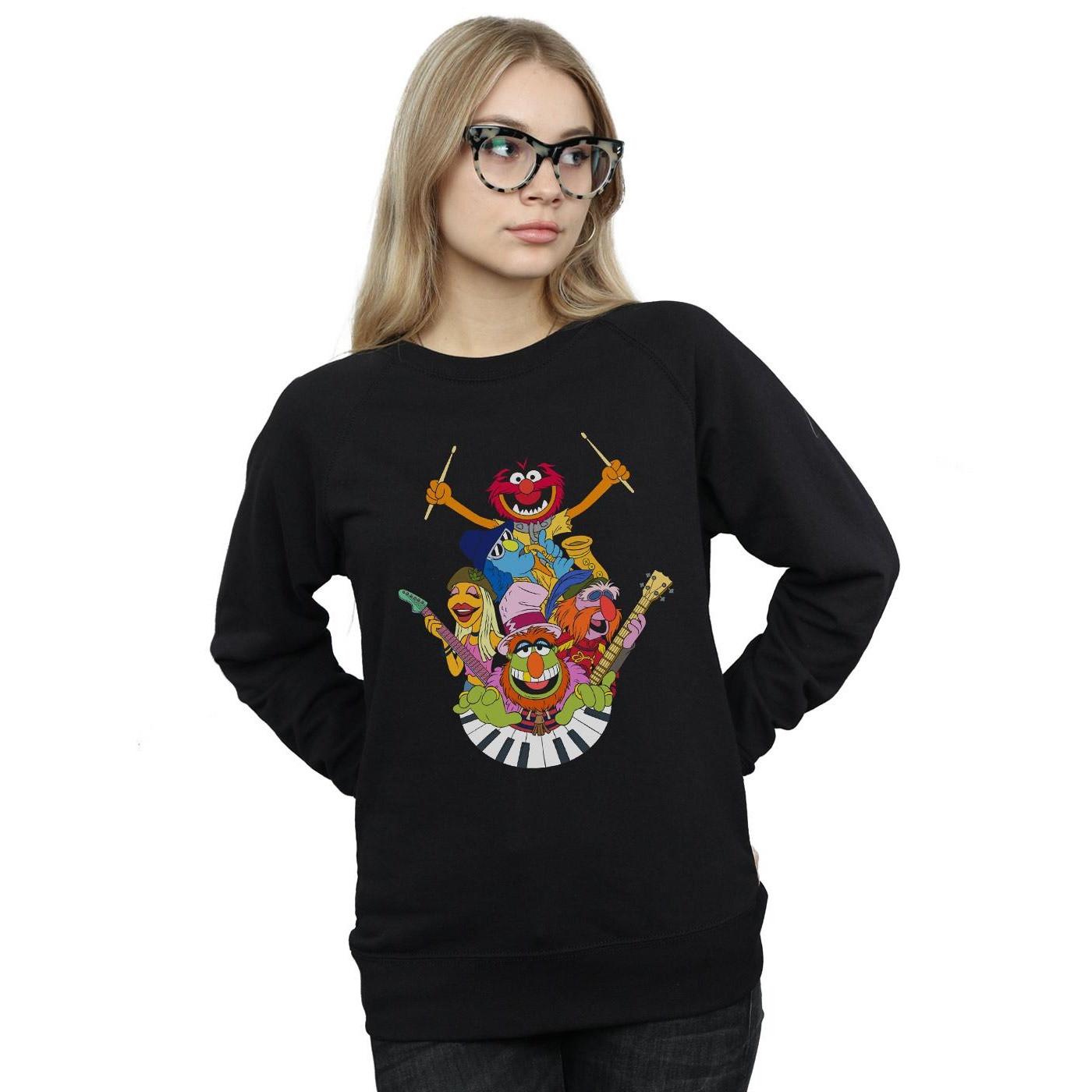 Disney  The Muppets Dr Teeth And The Electric Mayhem Sweatshirt 