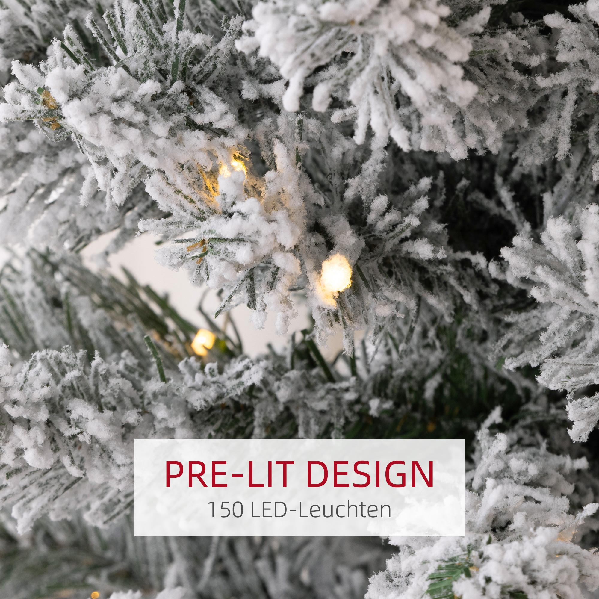 HOMCOM Weihnachtsbaum  