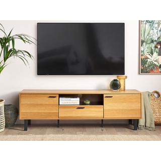 Beliani Mobile TV en Fibra a media densità (MDF) Classico CLAREMONT  