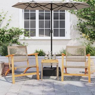 VidaXL Gartentisch poly-rattan  