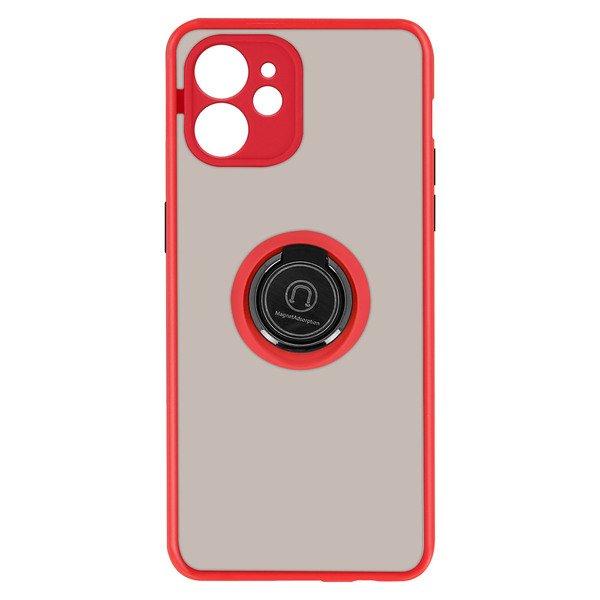 Avizar  Cover con Anello iPhone 11 Rossa 