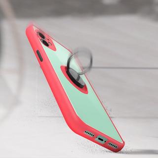 Avizar  Cover con Anello iPhone 11 Rossa 