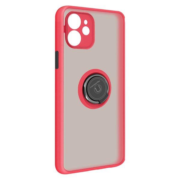 Avizar  Cover con Anello iPhone 11 Rossa 