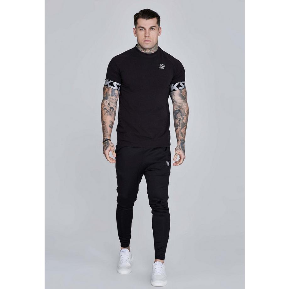 Sik Silk Essentials Poly Joggers Muscle Fit  