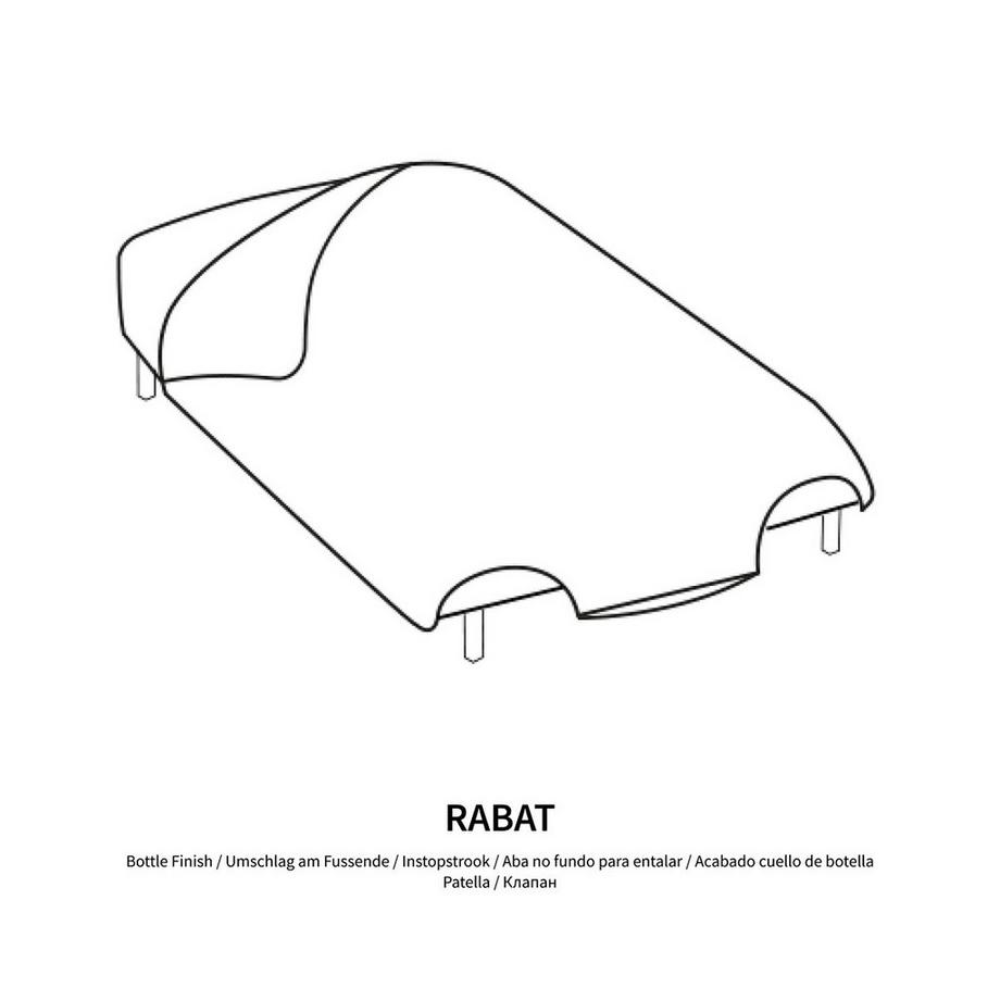 La Redoute Intérieurs Tamori Baumwoll Duvetbezug Gestreift  