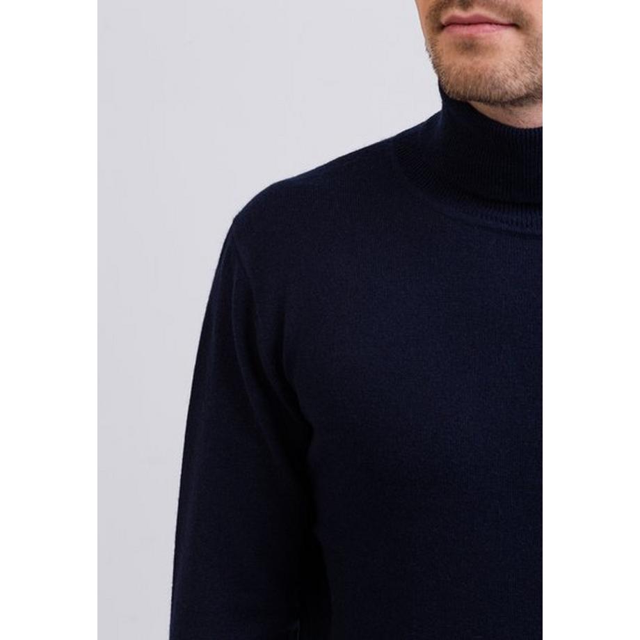 CASH-MERE.CH Pull Col Roulé Cachemire  