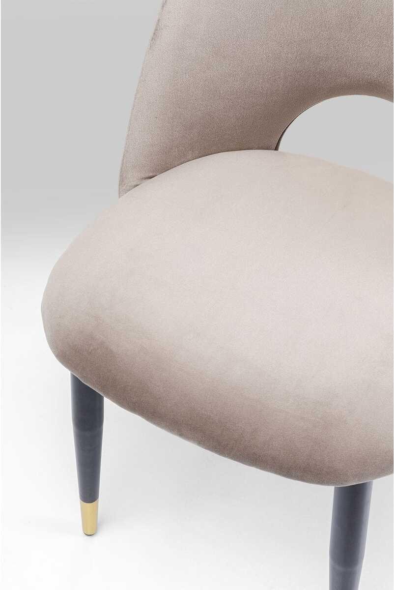 mutoni Chaise Iris Velvet beige  