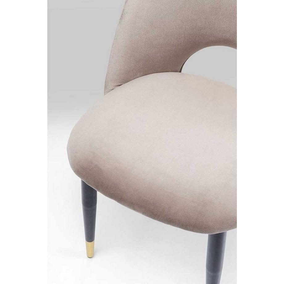 mutoni Sedia Iris Velvet beige  