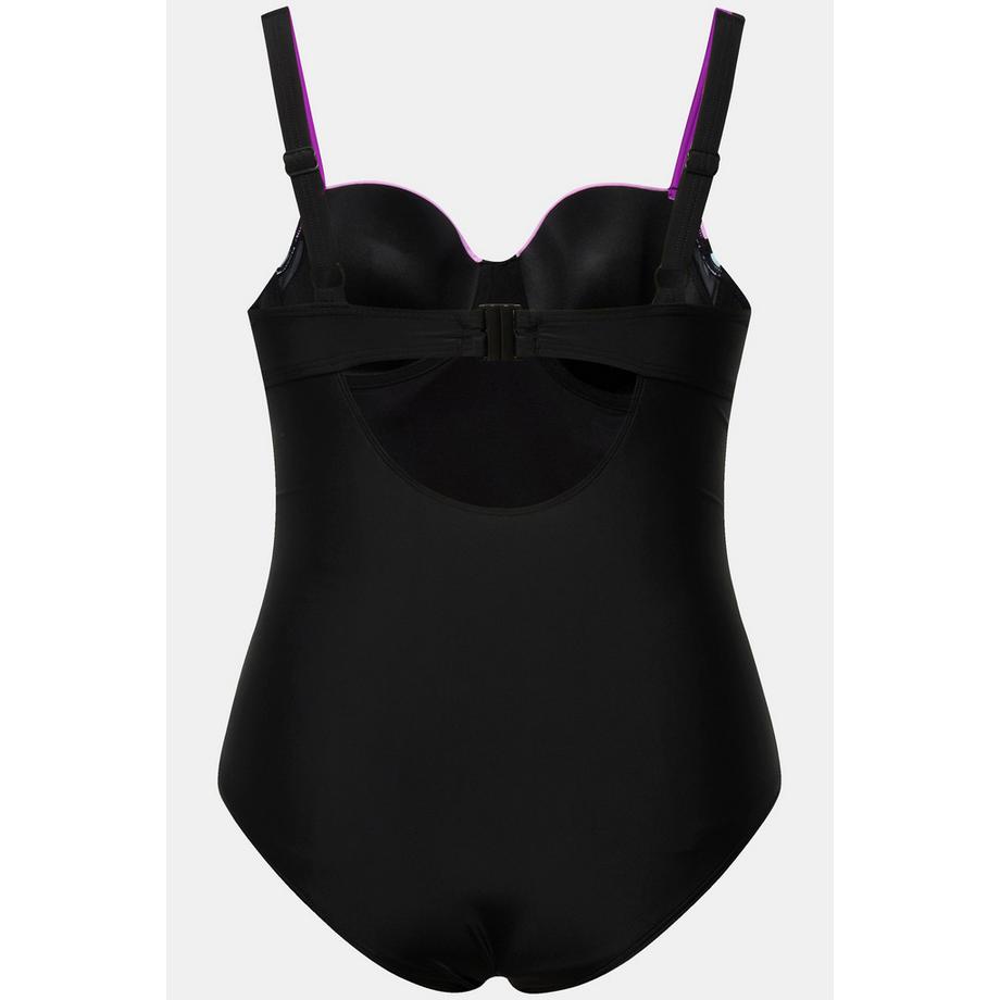 Ulla Popken Costume da bagno Coppe Morbide Ferretto Spalline Regolabili  