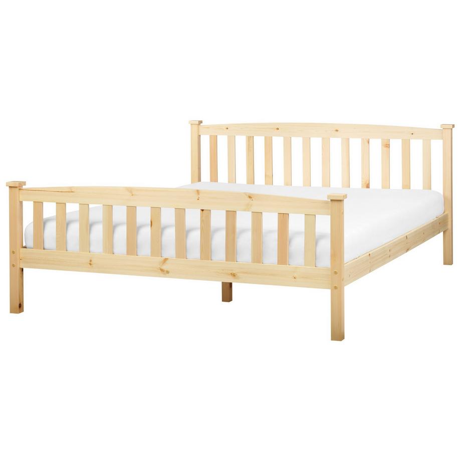 Bett mit Lattenrost aus Kiefernholz  GIVERNY