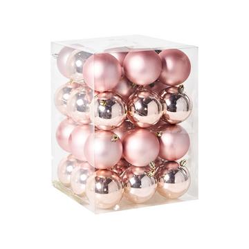 Set di 36 palline decorative en Materiale sintetico Glamour BYGDIN