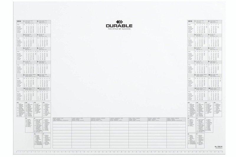 Image of DURABLE DURABLE Schreibunterlage 57x41cm Kalenderblock, 2021-2022 - ONE SIZE
