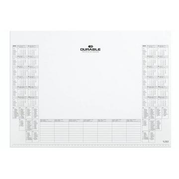 DURABLE Schreibunterlage 57x41cm 7292-02 Kalenderblock, 2021-2022