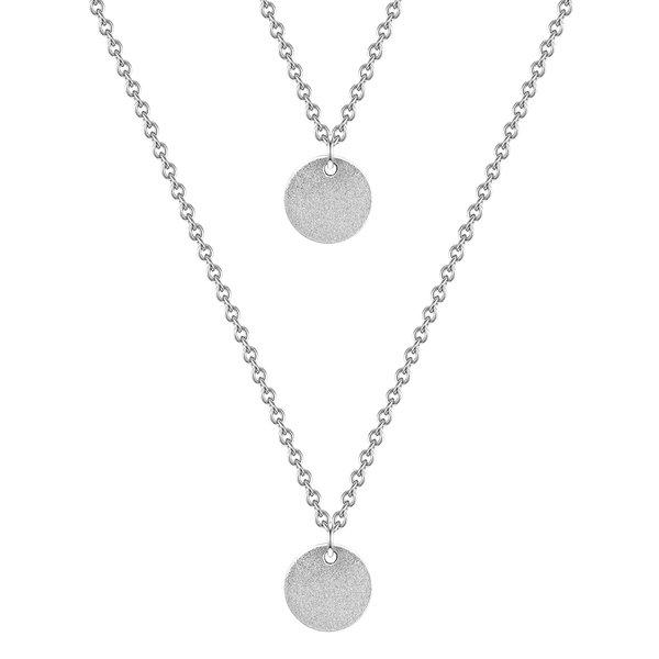 Glanzstücke München  Femme Collier en argent Cercle 