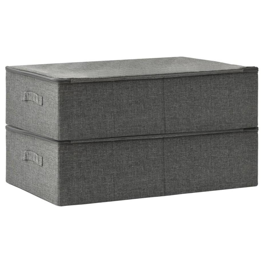 VidaXL Boîte de rangement tissu  